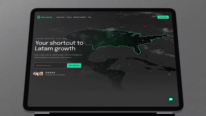 Cover image for Oliver Springs ID + Framer Landing Page