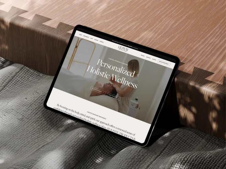 Cover image for UX/UI Design for Liliway Holistic Studio