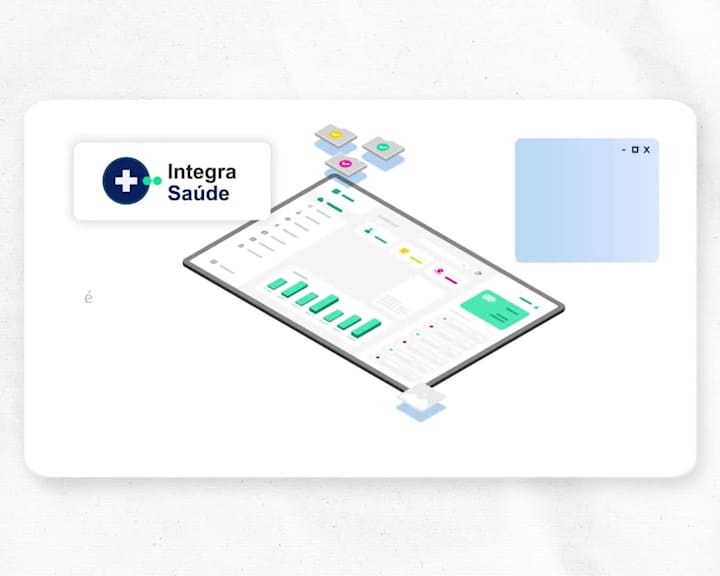 Cover image for Isometric Animated Explainer | Integra Mais Saúde