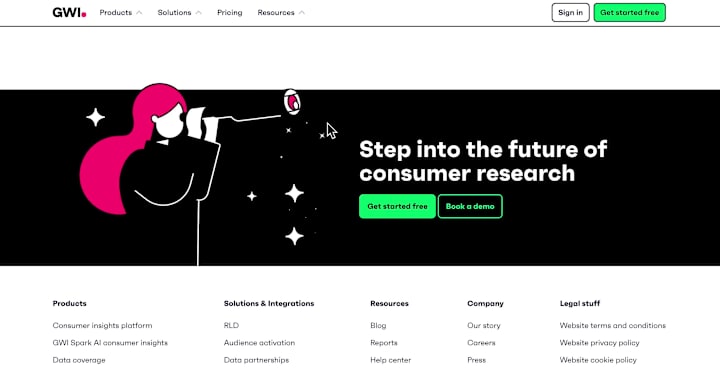 Cover image for Interactive Headers for GWI's Website