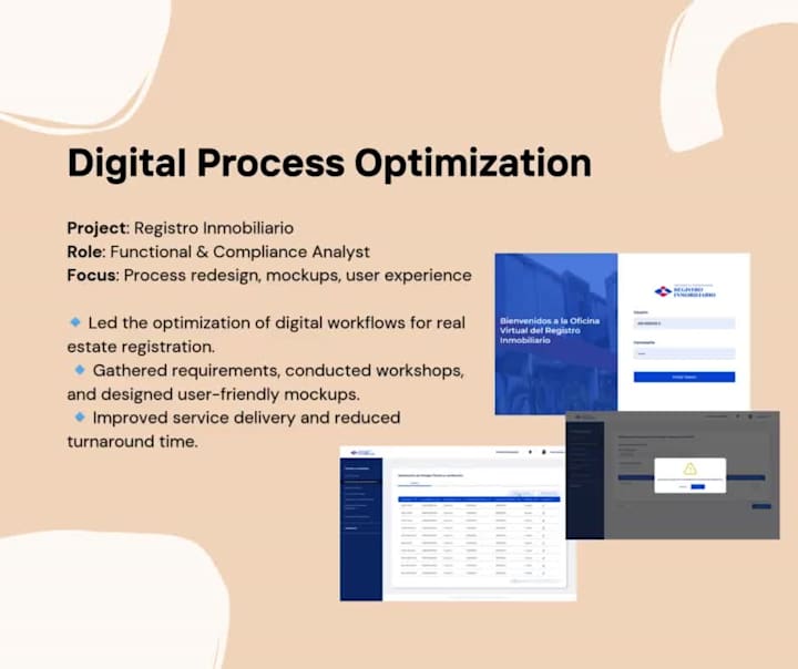 Cover image for Digital Process Optimization – Registro Inmobiliario