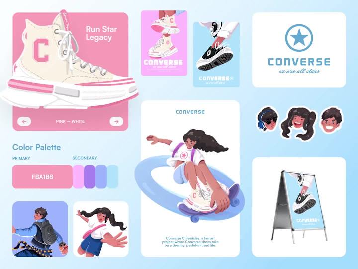 Cover image for Converse : We Are All Stars - Brand Guideline