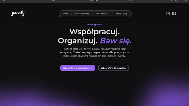 Cover image for Parrty - a startup for event organizers and pro DJs.