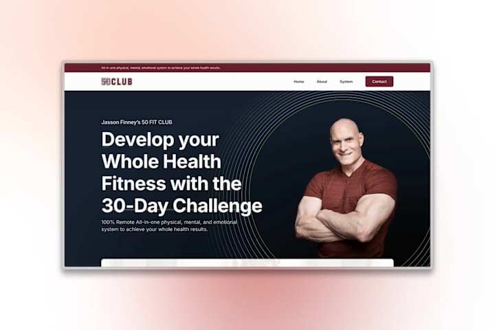 Cover image for 350% more convention by redesigning Fitness Coach website