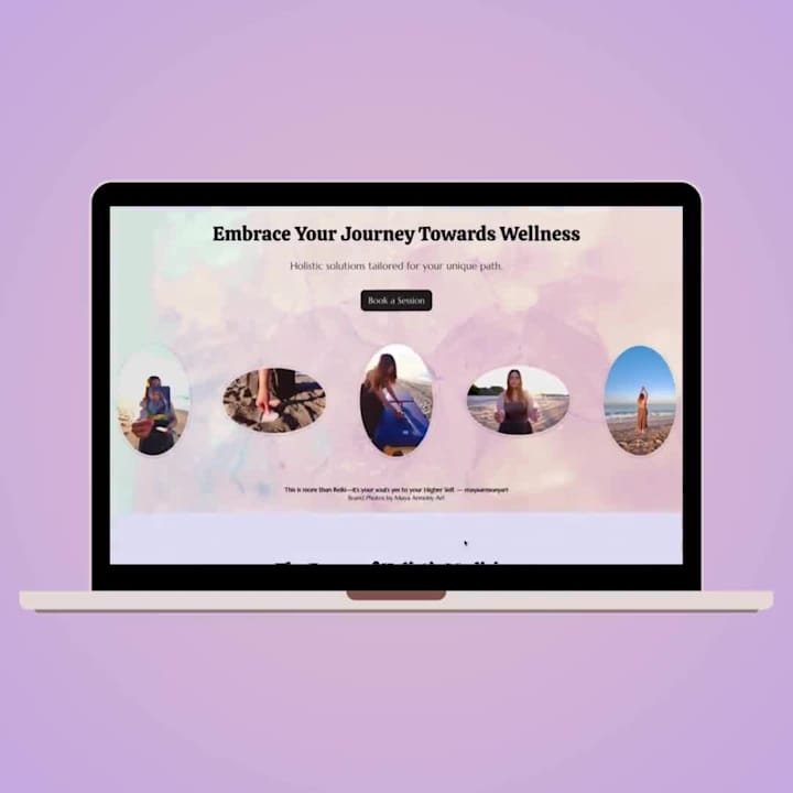 Cover image for Astral Balance – Serene, Booking-Ready Wellness Site