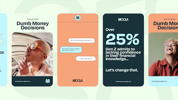 Cover image for Moola Bank | Visual Identity for a Digital-First Bank