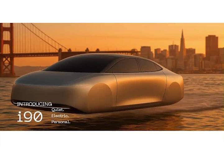Cover image for Futuristic landing page for a concept vehicle