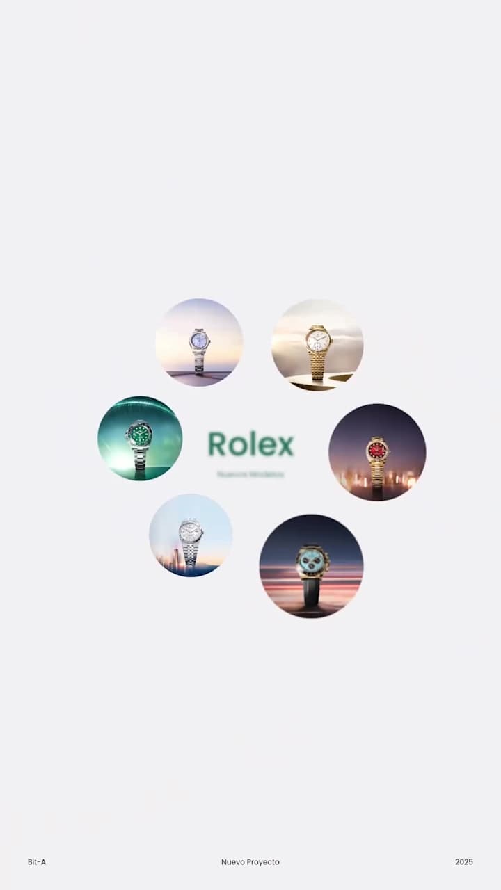 Cover image for Rolex Website Redesign by Bit-A