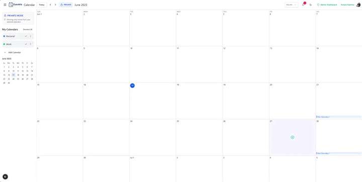 Cover image for Eventrix Calendar Website