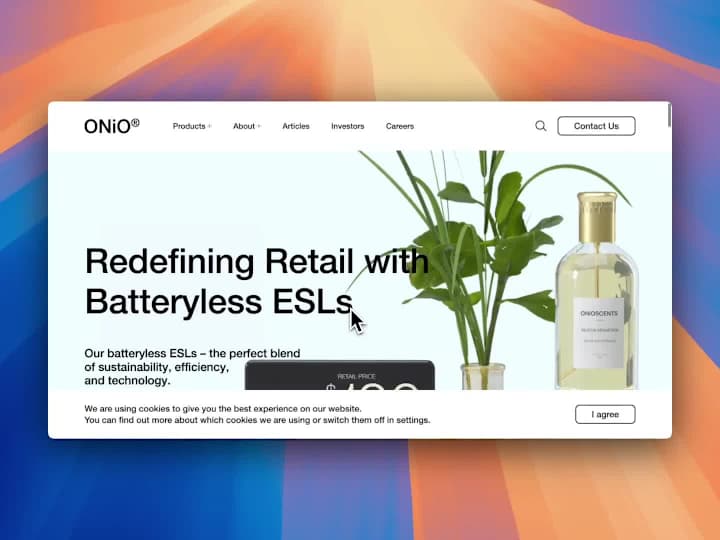 Cover image for Pushing Front-End Boundaries with Next.js & GSAP - ONiO