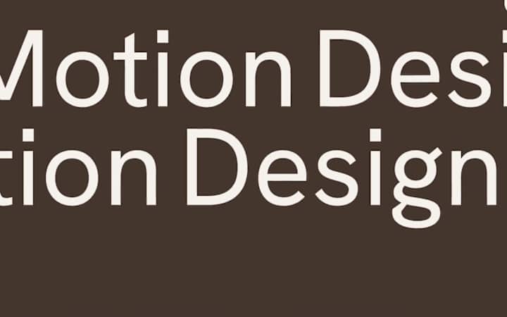 Cover image for Motion Design Showcase