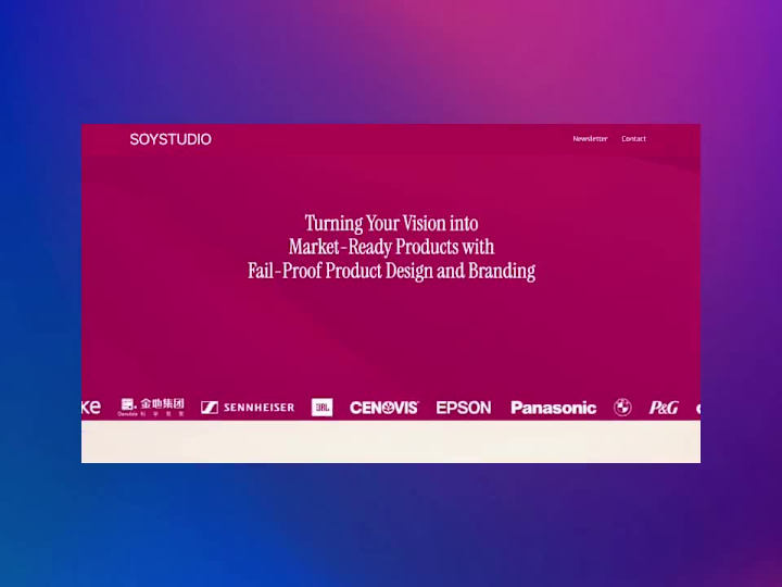 Cover image for Soy Studio Webflow Site Redesign