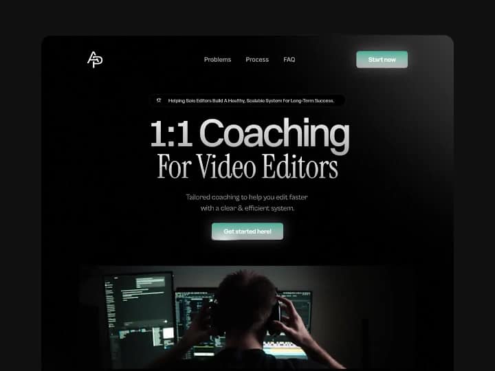 Cover image for AP Mentoring - Design & Framer Development