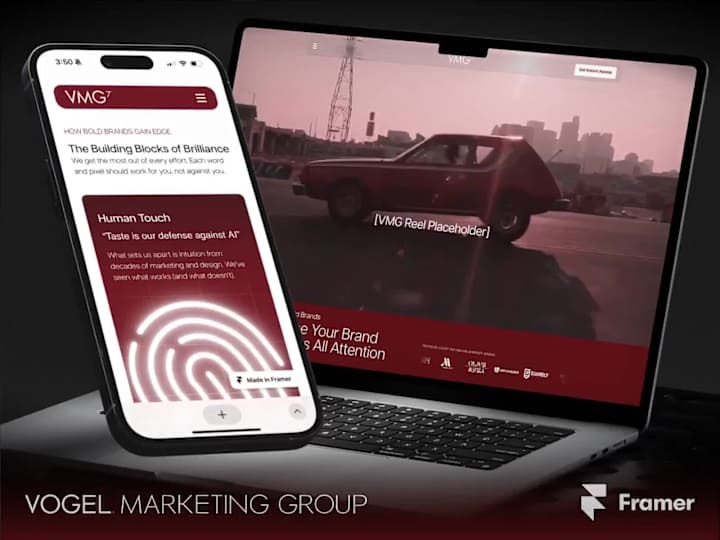 Cover image for VMG7’s Miami Agency | A Premium Framer Website Revamp