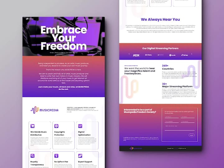 Cover image for Collection of Live Landing Page Design