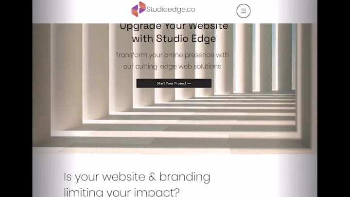 Cover image for Studio Edge | website builder