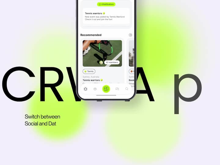 Cover image for CRW Social App Development