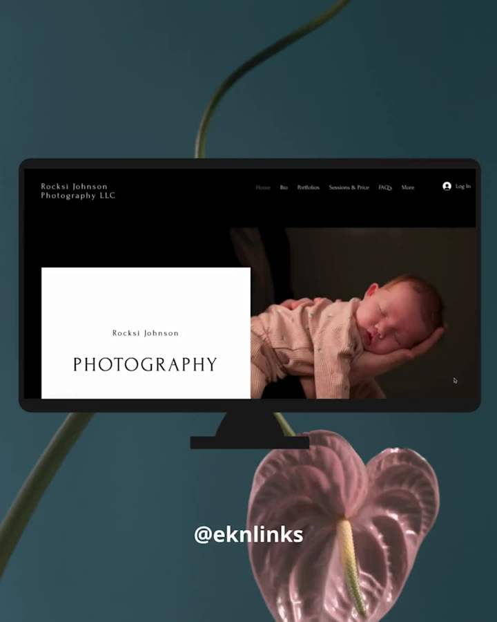 Cover image for Website Design - Rocksi Johnson Photography