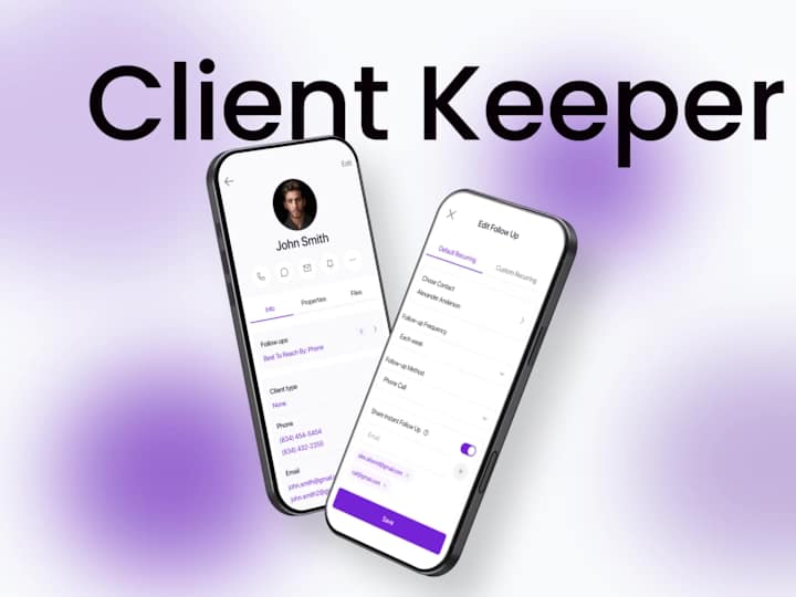 Cover image for Client Keeper - CRM App for Realtors