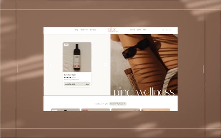 Cover image for Pinc Wellness - Website Redesign