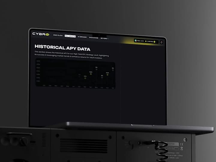 Cover image for Cybro DeFi Platform UX | 2-Week MVP → $7M