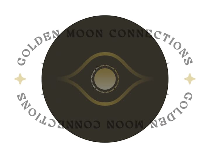 Cover image for Golden Moon Connections Logo and Business Card Design