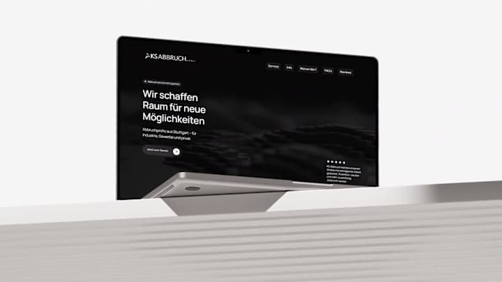 Cover image for KS Abbruch Website