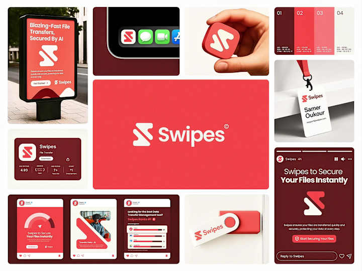 Cover image for ©Swipes | Brand Identity Design
