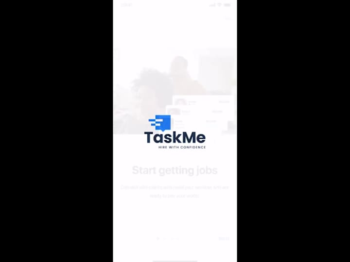Cover image for TaskMe - Mobile App Design for Artisans