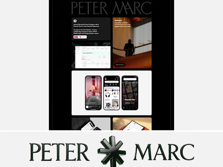 Cover image for Personal Portfolio Redesign - Peter Marc