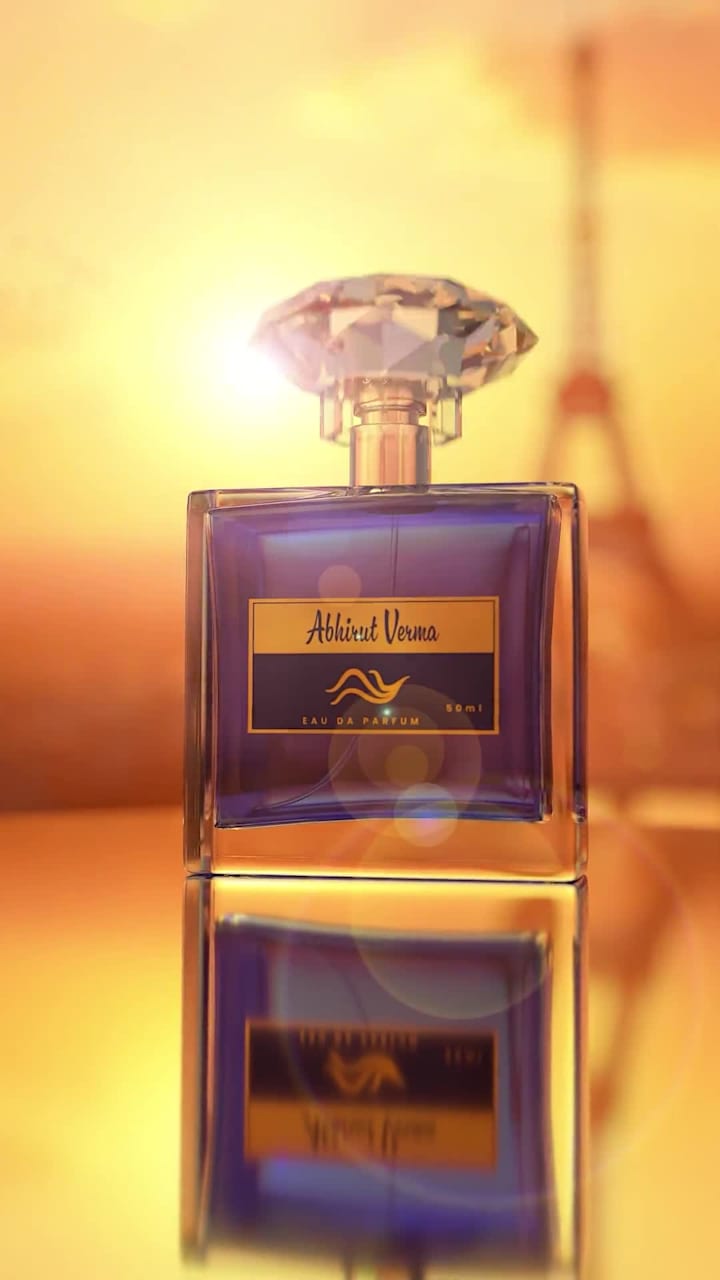 Cover image for Luxury perfume product animation
