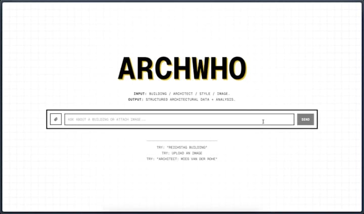 Cover image for ARCHWHO: AI-Powered Architectural Analysis App Development
