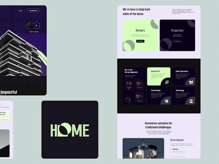 Cover image for Real Estate Agency website