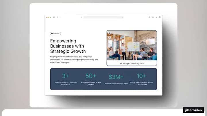 Cover image for StratEdge Consulting  - Framer Website Development