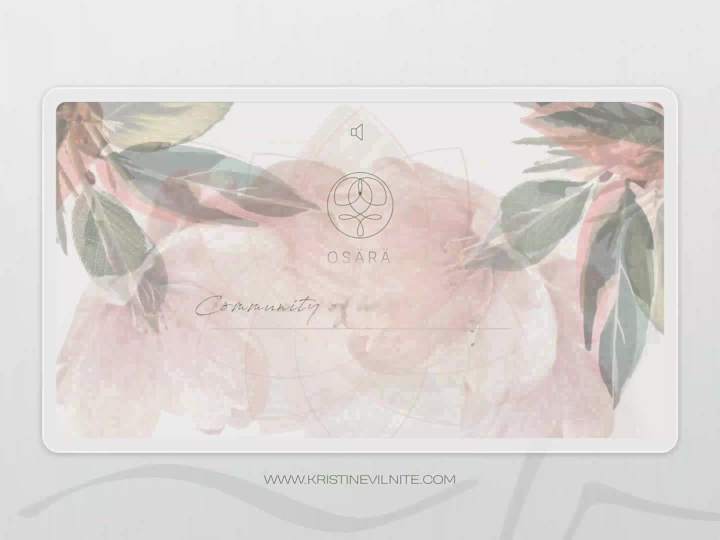 Cover image for Landing Page for a Holistic Mentors platform OSARA