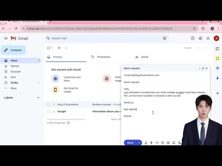 Cover image for Inbound Mode Email Manager AI Agent
