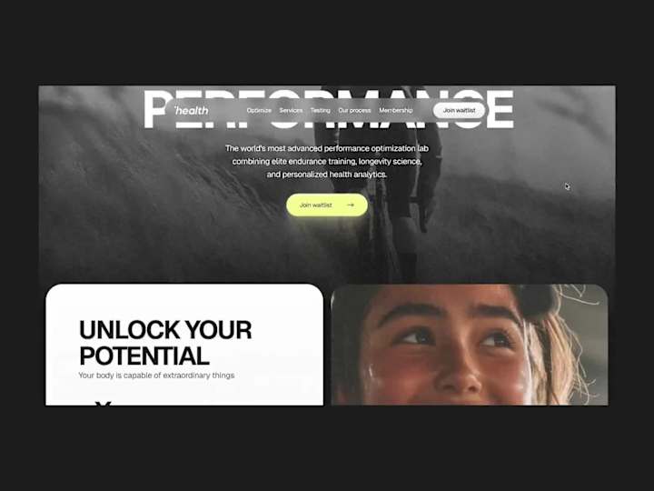 Cover image for Landing Page for Sports Optimisation Brand