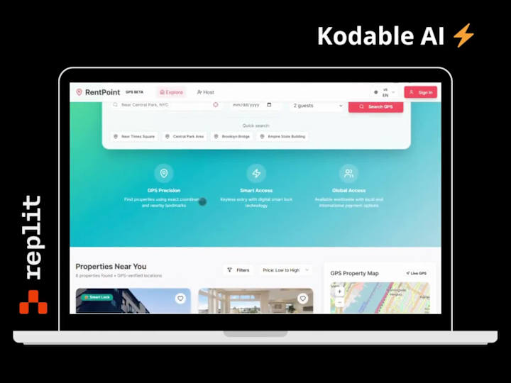 Cover image for Airbnb-like Platform Prototype Development