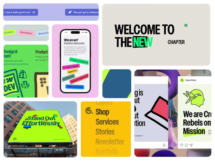 Cover image for HiPortfolio Rebrand: A Brand New Glow-up