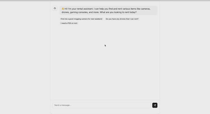 Cover image for AI-Powered Rental Chatbot for Equipment Booking
