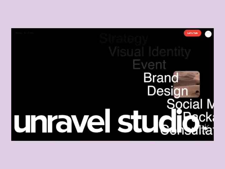 Cover image for Unravel Studio Website Development