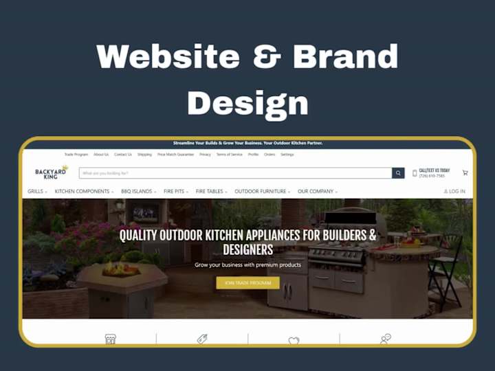 Cover image for Shopify Store Creation - Backyard King