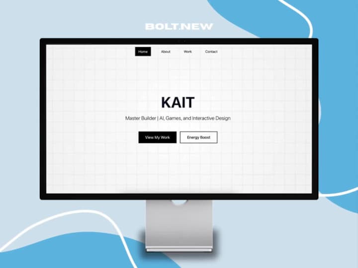 Cover image for KAIT Portfolio Site Development built w/ Bolt.new