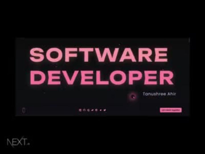 Cover image for Animated Personal Portfolio With Next.JS , Framer motion & GSAP