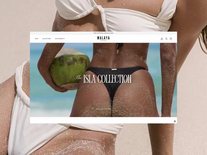 Cover image for Malaya Swimwear (Shopify Website)
