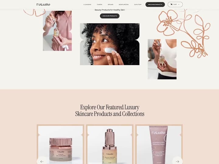Cover image for Foliare Skin - Web design & Webflow development