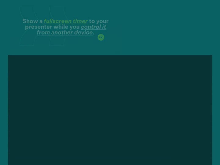 Cover image for Stagetimer - Landing Page