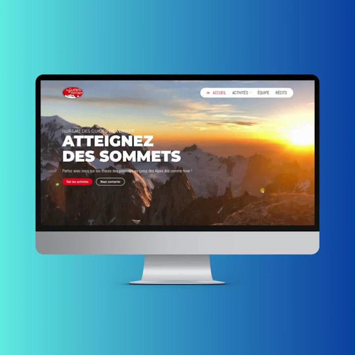 Cover image for Mountain guides website redesign