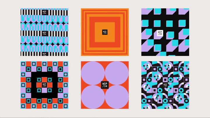Cover image for Dropbox: Visual Motion Identity for 2024 WIP Conference