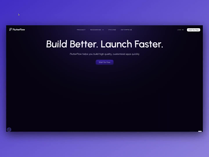 Cover image for FlutterFlow Marketing Website Development